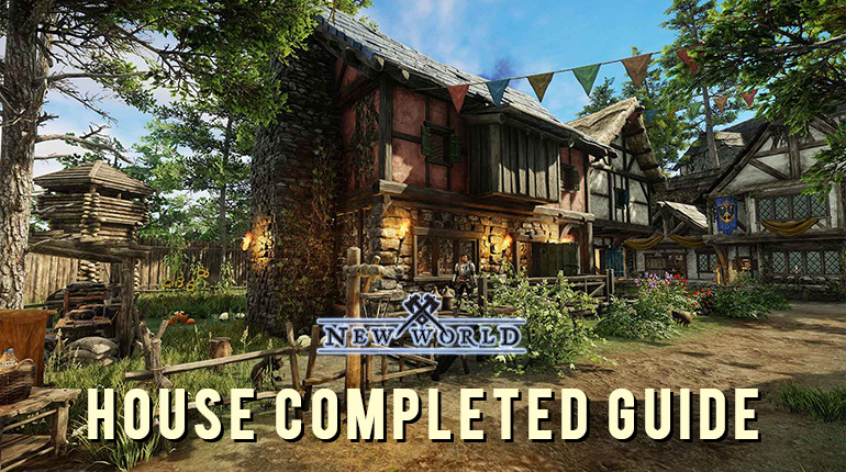 New World  - House Completed Guide